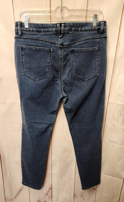 Curve Appeal Women's Size 30 (9-10) Blue Jeans Minimalist Jegging