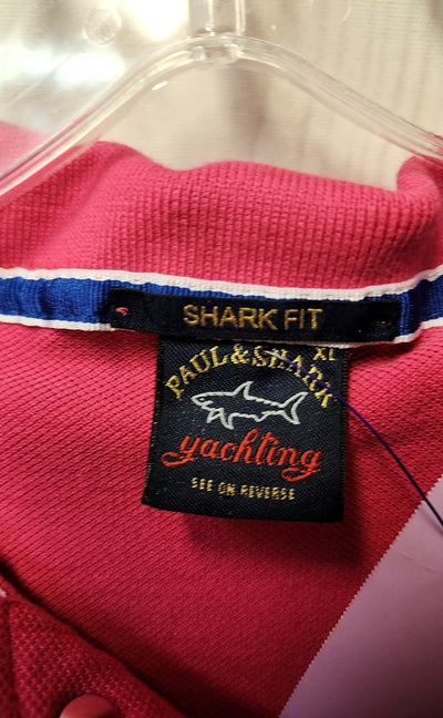Paul & Shark Men's Size XL Pink Shirt
