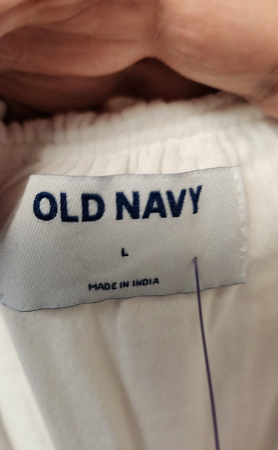 Old Navy Women's Size L White Dress