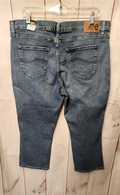 NWT Lee Women's Size 34 (18/1X) Blue Jeans