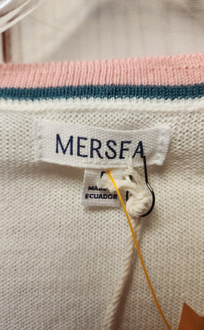 NWT Mer Sea Women's Size Petite White Sweater