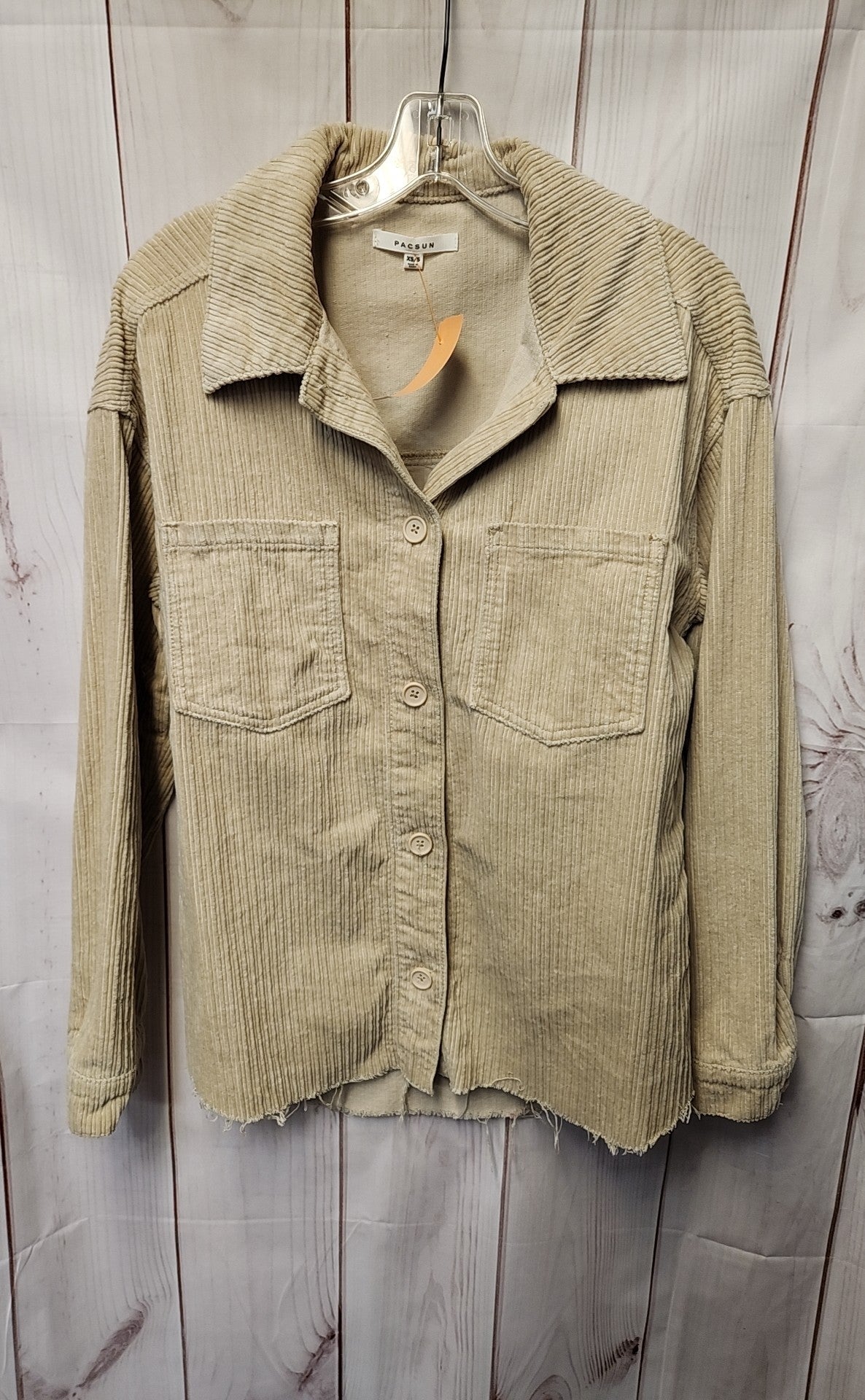 Pacsun Women's Size XS/S Beige Corduroy Jacket