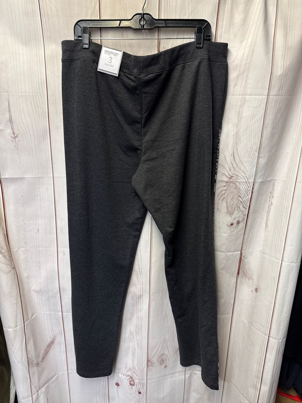 Zenergy - Chico's Women's Size 3 = US 16 Gray Sweatpants