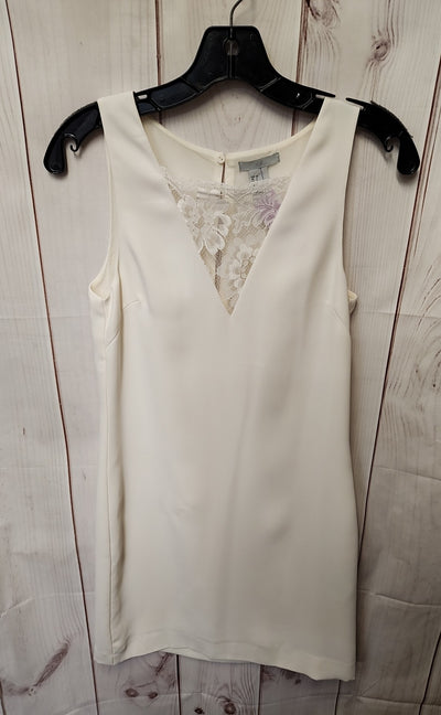 H&M Women's Size 2 White Dress