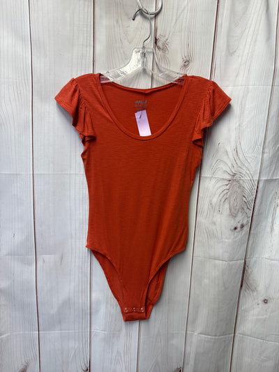 Aerie Women's Size XXS Red Short Sleeve Top