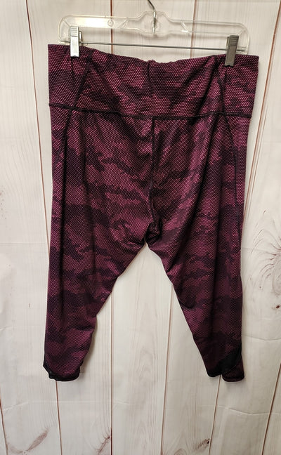 C9 by Champion Women's Size XXL Black & Pink Leggings