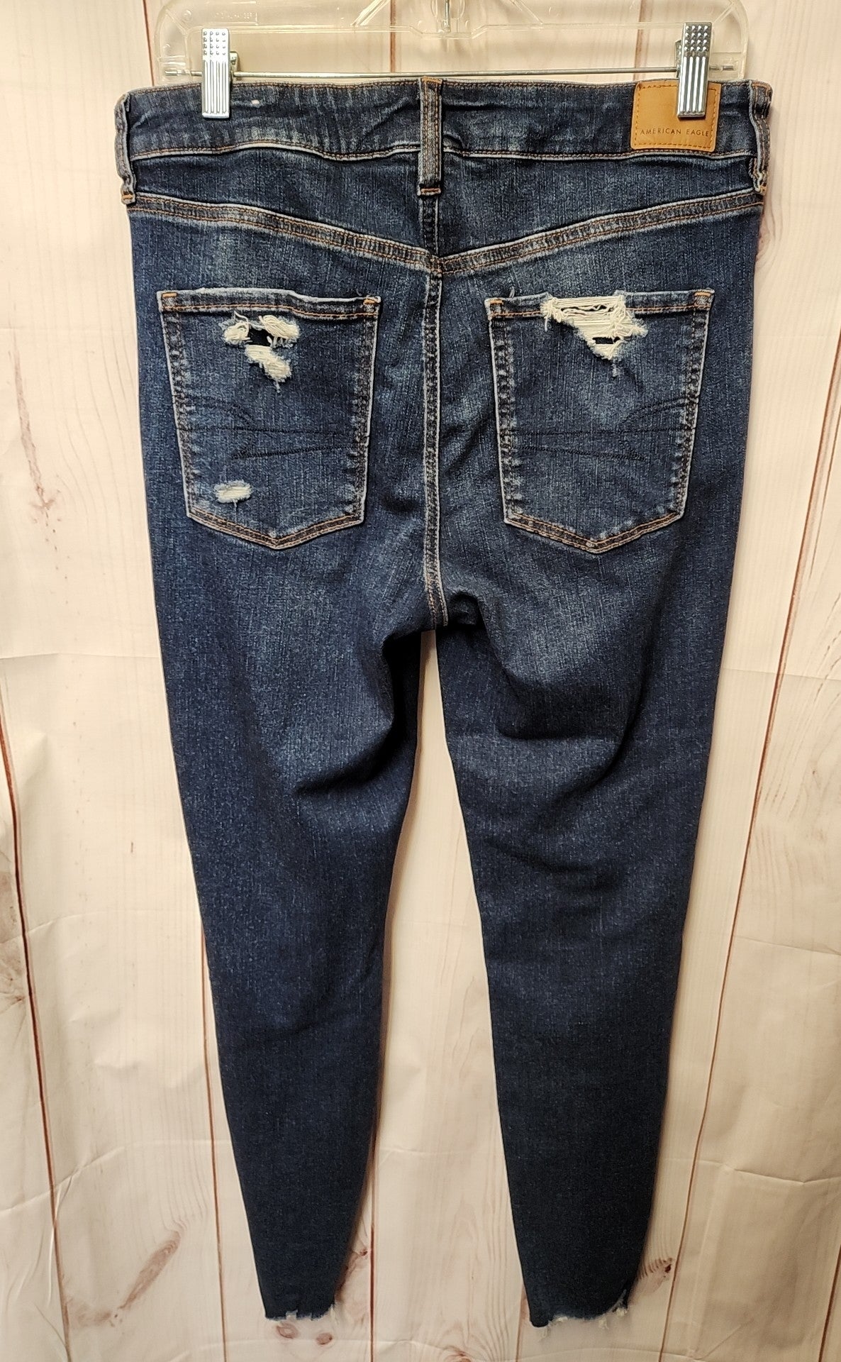 American Eagle Women's Size 31 (11-12) Blue Jeans Hi Rise Jegging