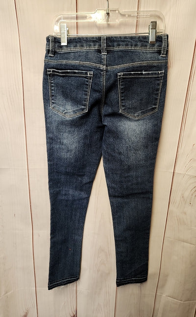 Blue Spice Girl's Size 8 Blue Jeans