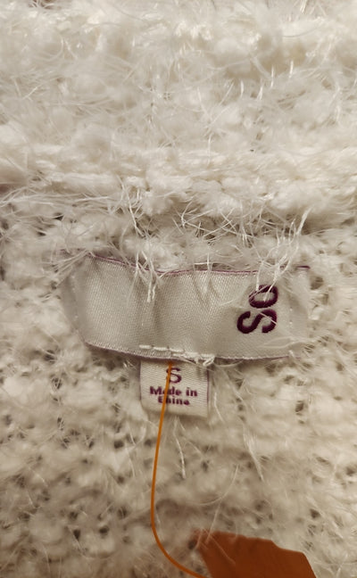 So Women's Size S White Sweater