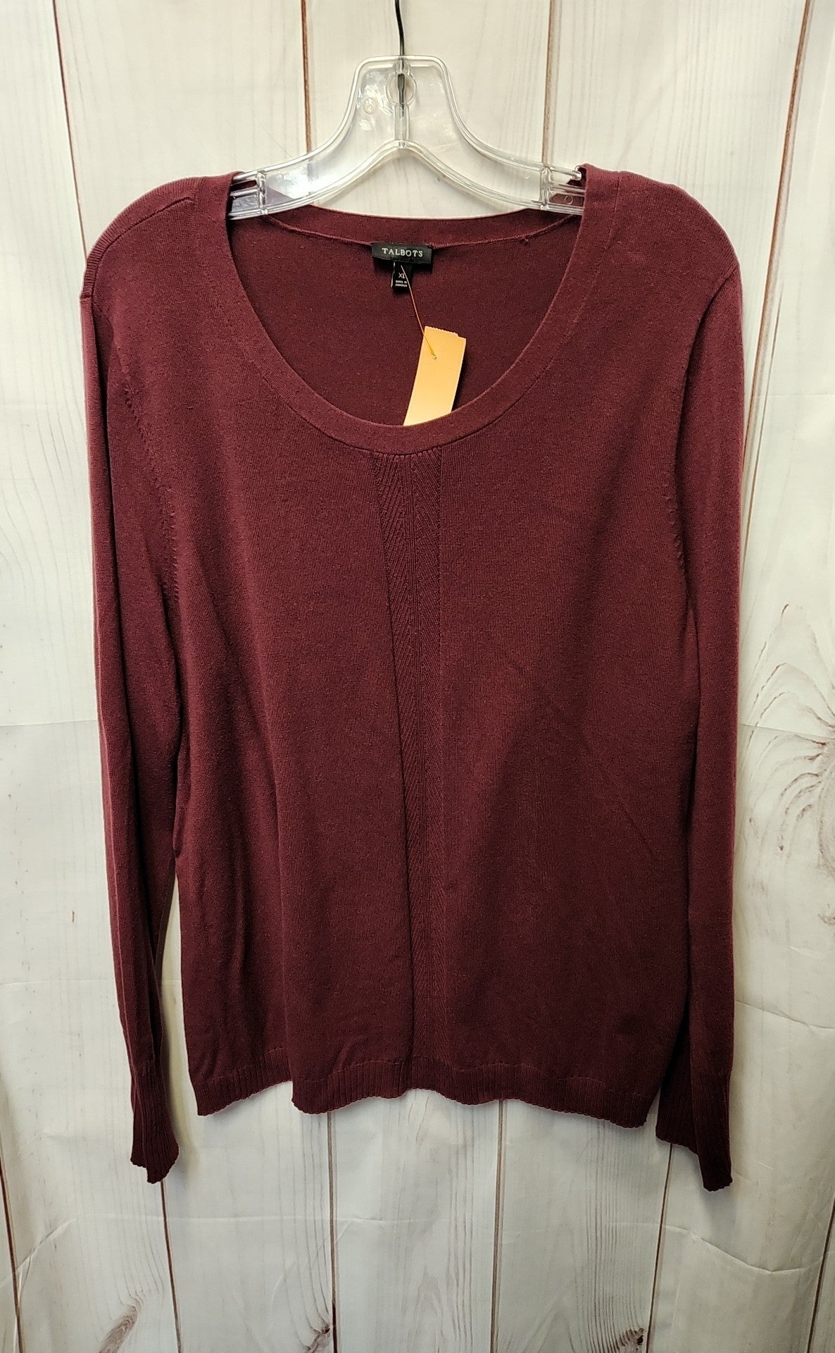 Talbots Women's Size XL Maroon Sweater