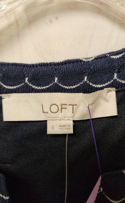 NWT Loft Women's Size S Navy Dress