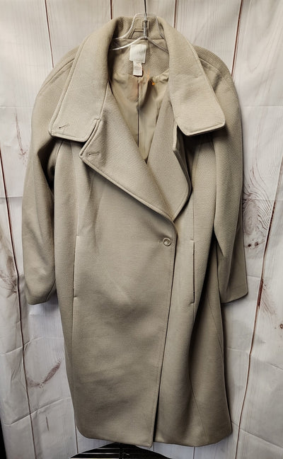 H&M Women's Size M Beige Coat