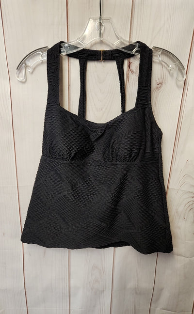 Lam Women's Size 12 Black Swim Top
