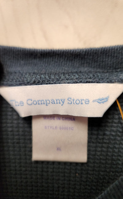 The Company Store Women's Size XL Teal Sweatshirt