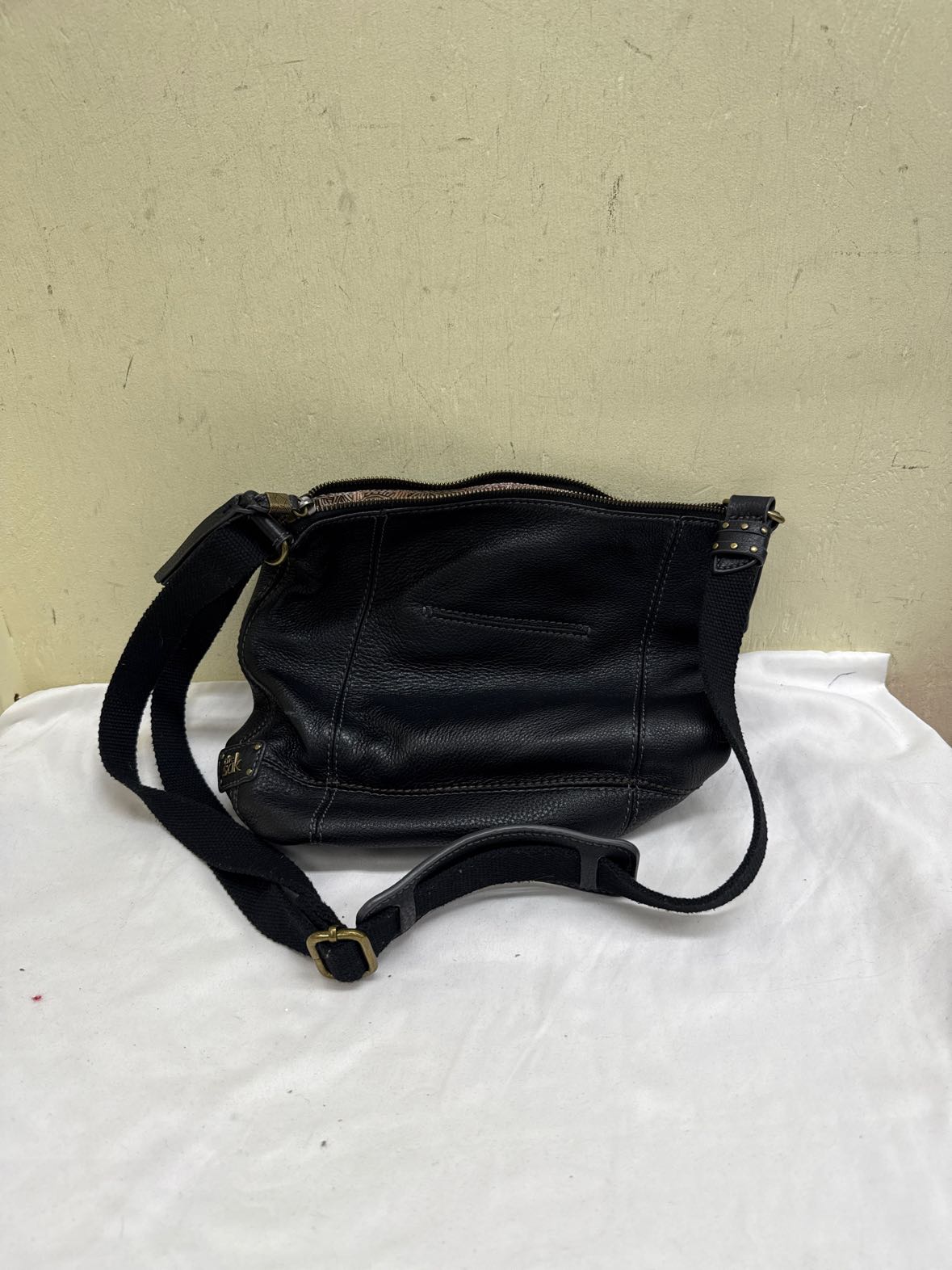 The Sak Black Leather Purse Bag