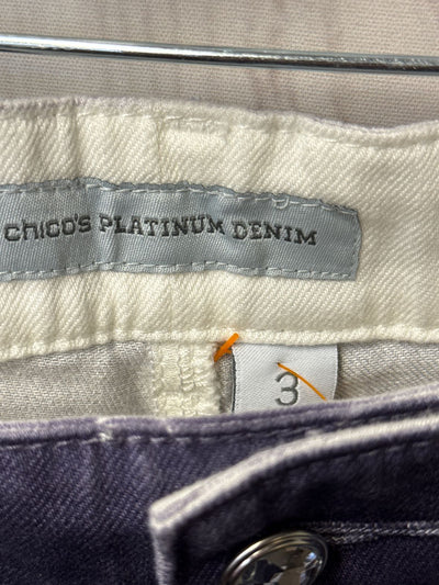 Chico's Women's Size 3 = US 16 Purple Pants