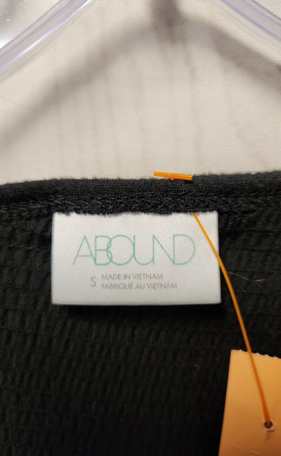 NWT Abound Women's Size S Black Long Sleeve Top