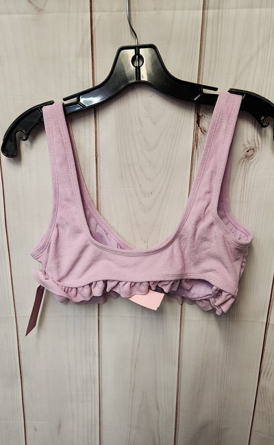 NWT Ninety-Nine Women's Size L Purple Swim Top