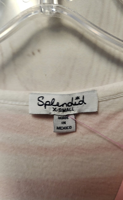 Splendid Women's Size XS White & Pink Dress