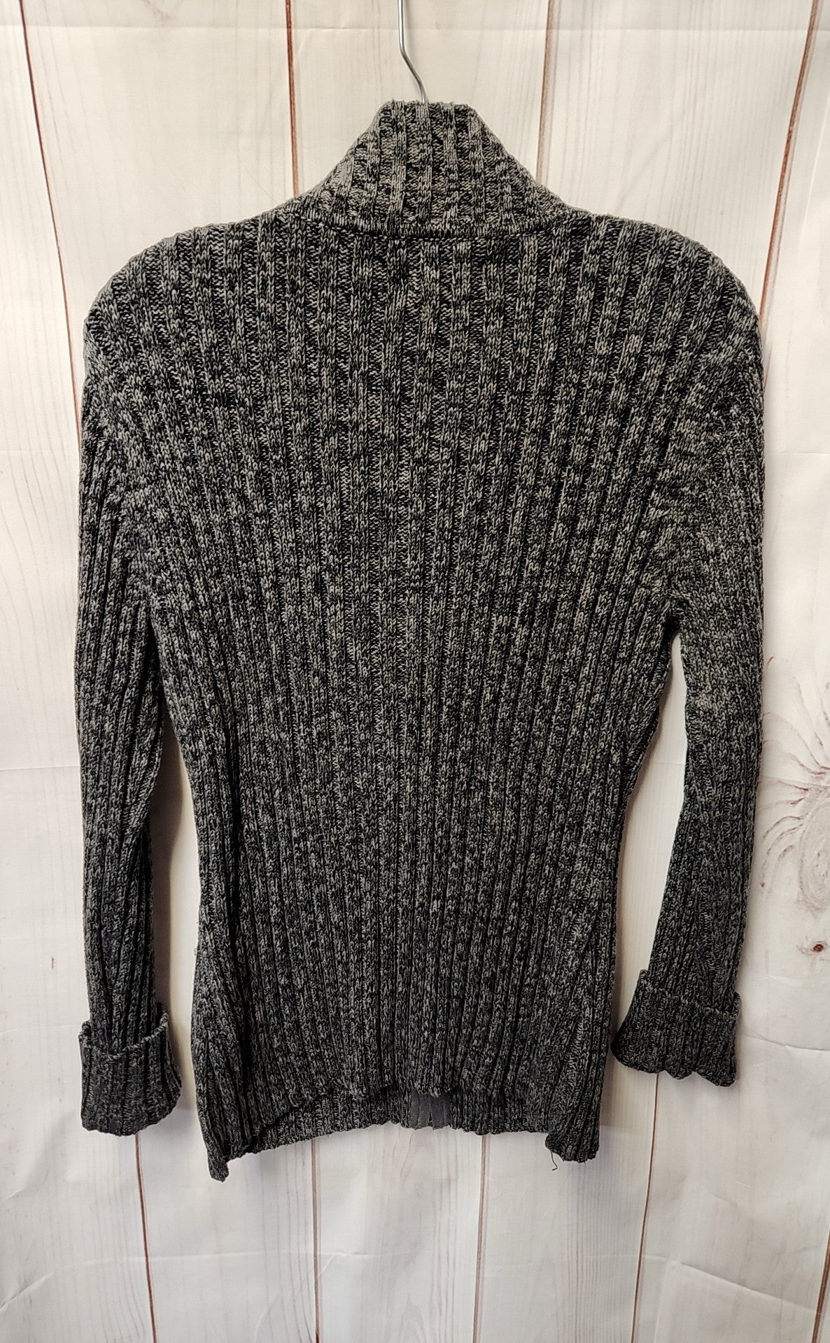 Van Heusen Men's Size L Gray Full Zip Sweater