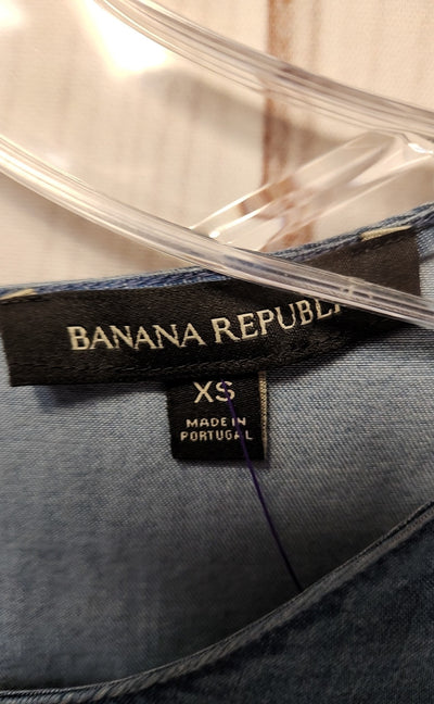 Banana Republic Women's Size XS Blue Long Sleeve Top
