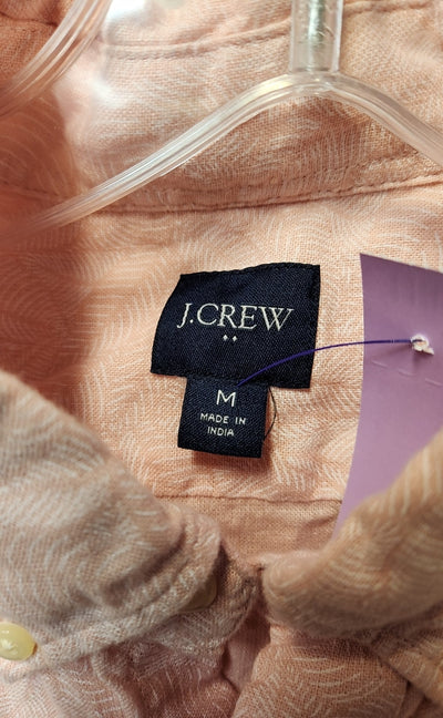 J Crew Men's Size M Pink Shirt