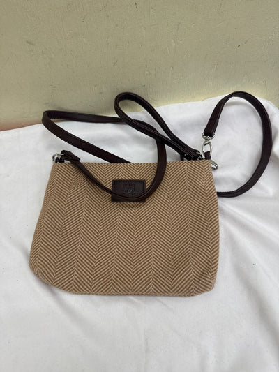 British Bag Co. Tan Crossbody Purse Bag
