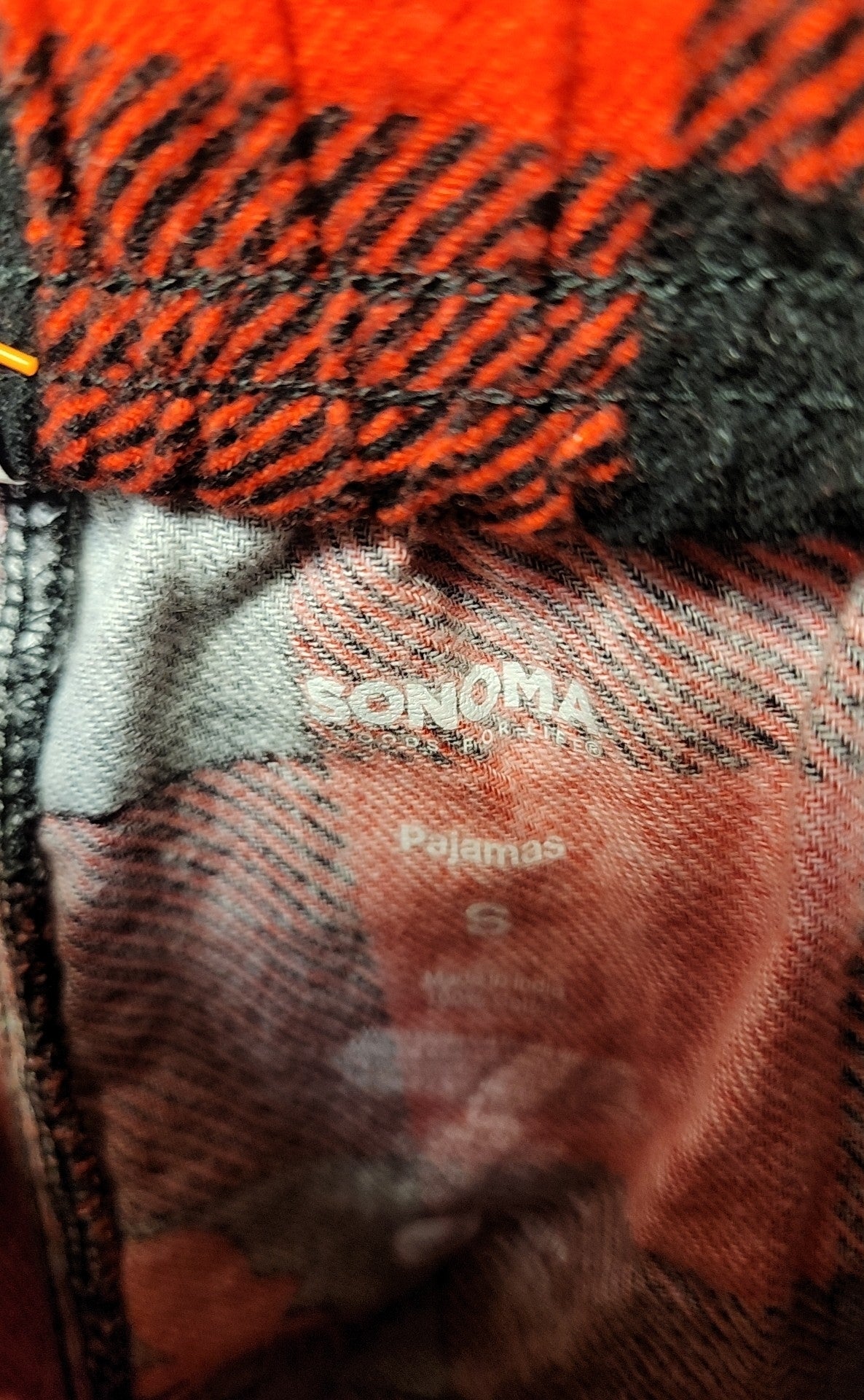 Sonoma Men's Size S Red PJ Bottom