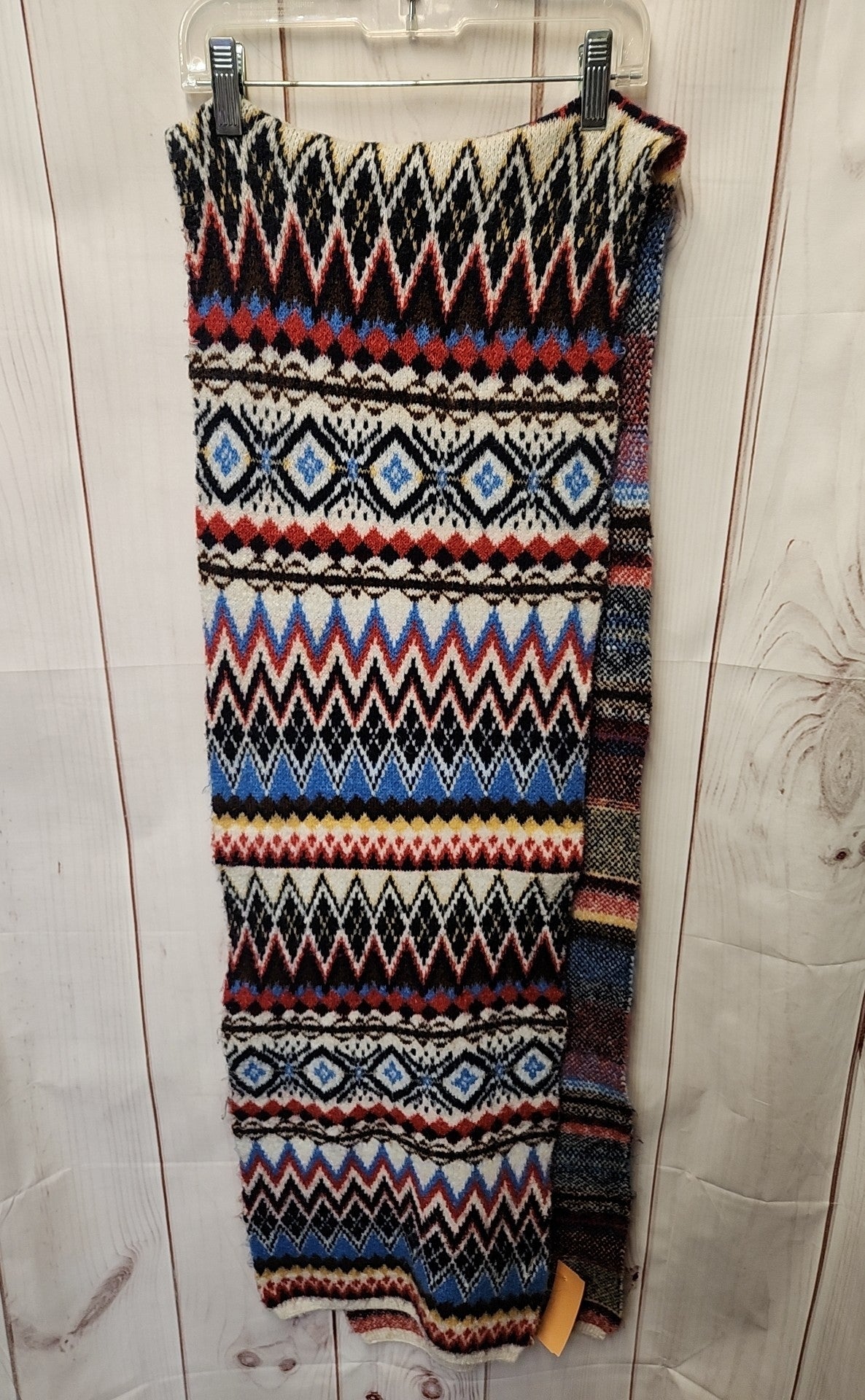 Red & Silver Winter Scarf