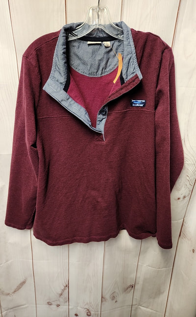 LL Bean Women's Size 2X Purple Sweatshirt