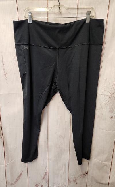 Under Armour Women's Size 3X Black Leggings