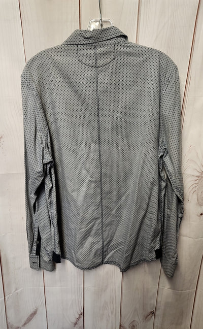 PD&C Men's Size M Navy Shirt
