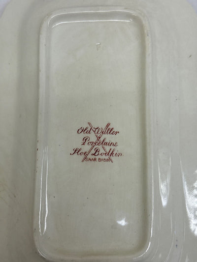 Old Waller Porcelain Tray