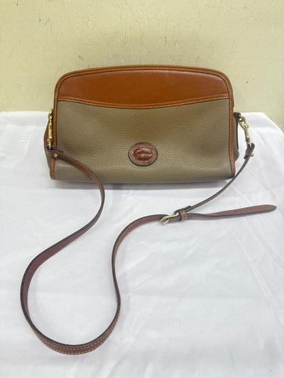 Dooney & Bourke Taupe Leather Purse Bag