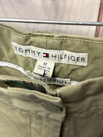 Tommy Hilfiger Women's Size 12 Brown Pants Cropped Lowrise