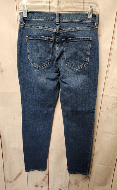 Old Navy Women's Size 25 (0) Blue Jeans Boyfriend Mid Rise