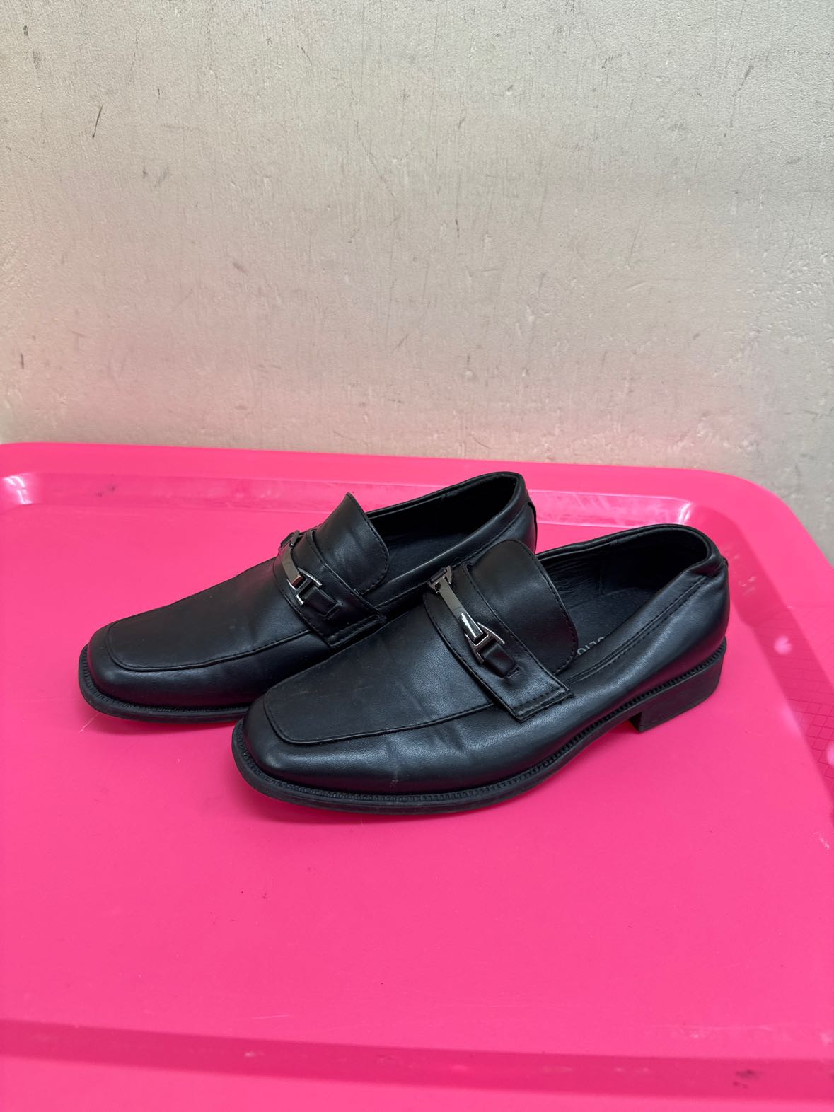 Perry Ellis Boy's Size 3 Black Shoes