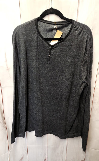 J Ferrar Men's Size XXL Gray Shirt