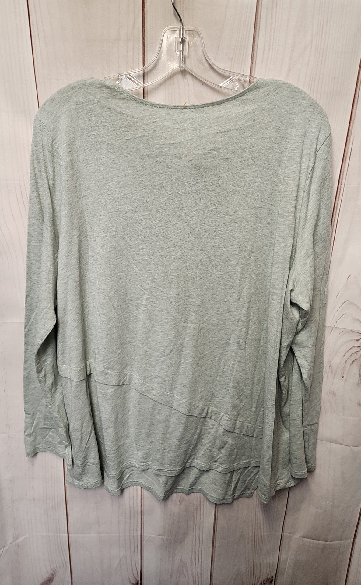Pure Jill Women's Size XL Mint 3/4 Sleeve Top