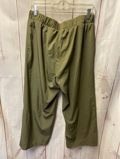 Calvin Klein Women's Size M Olive Green Pants