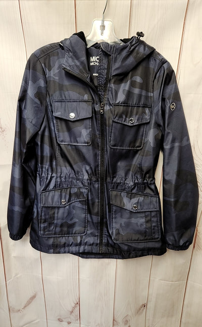 Michael Kors Women's Size S Navy Camo Jacket