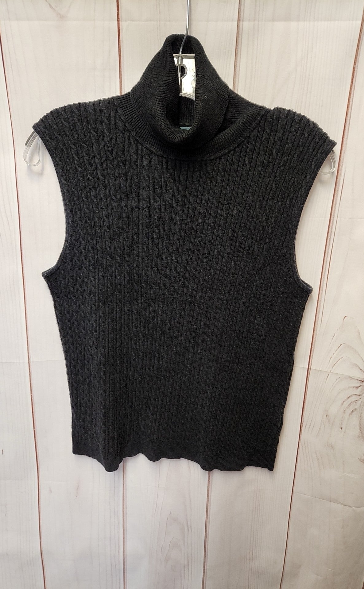 Ralph Lauren Women's Size L Black Sweater Vest