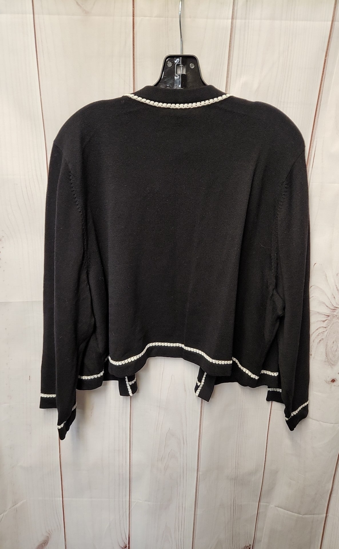 Talbots Women's Size 1X Black Cardigan