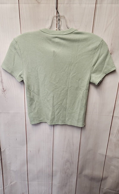 Wild Skye Women's Size XS Green Short Sleeve Top