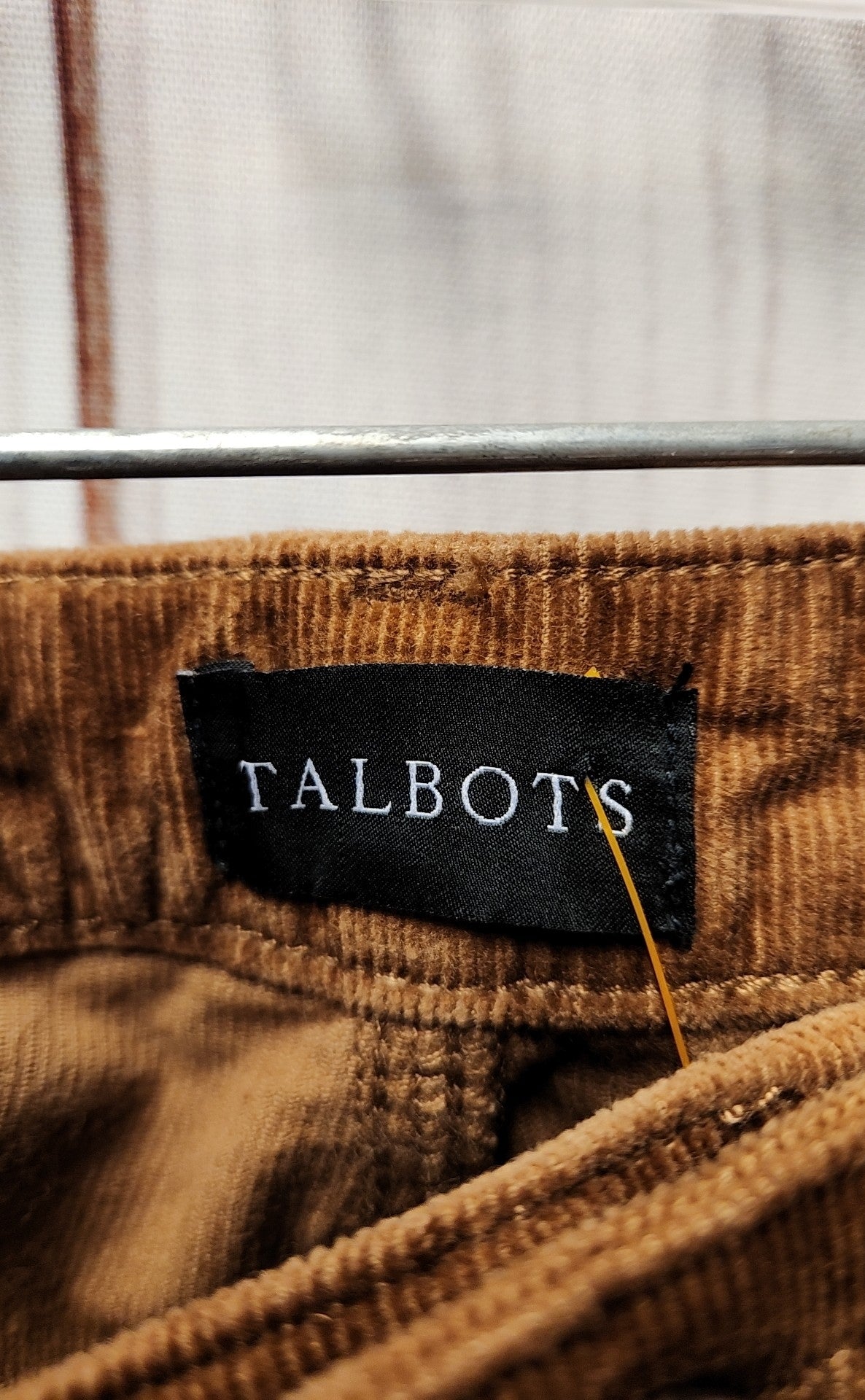 NWT Talbots Women's Size 16 Brown Corduroy Jeggings Pants