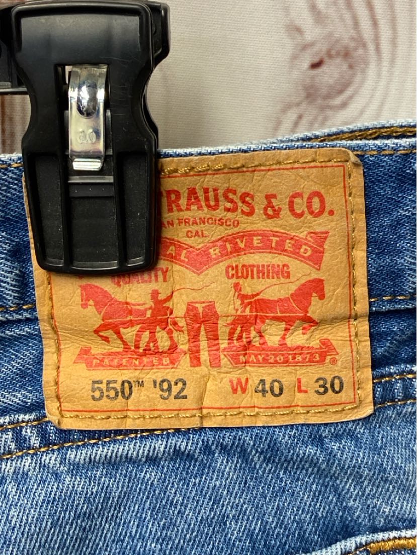 Levis Men's Size 40x30 Blue Jeans