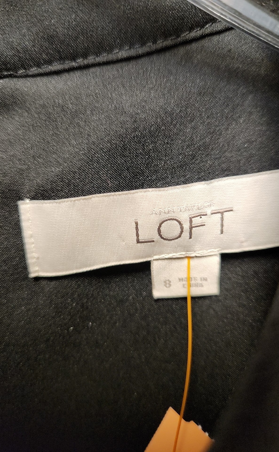 Loft Women's Size 8 Black Dress