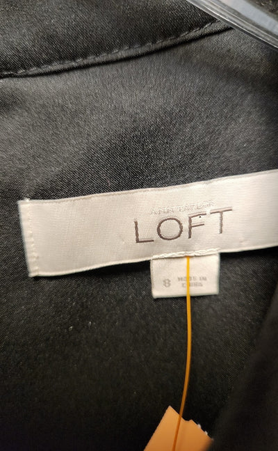 Loft Women's Size 8 Black Dress