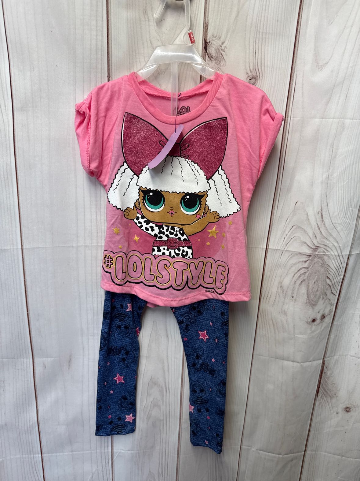 LOL Girl's Size 5/6 Pink Outfit