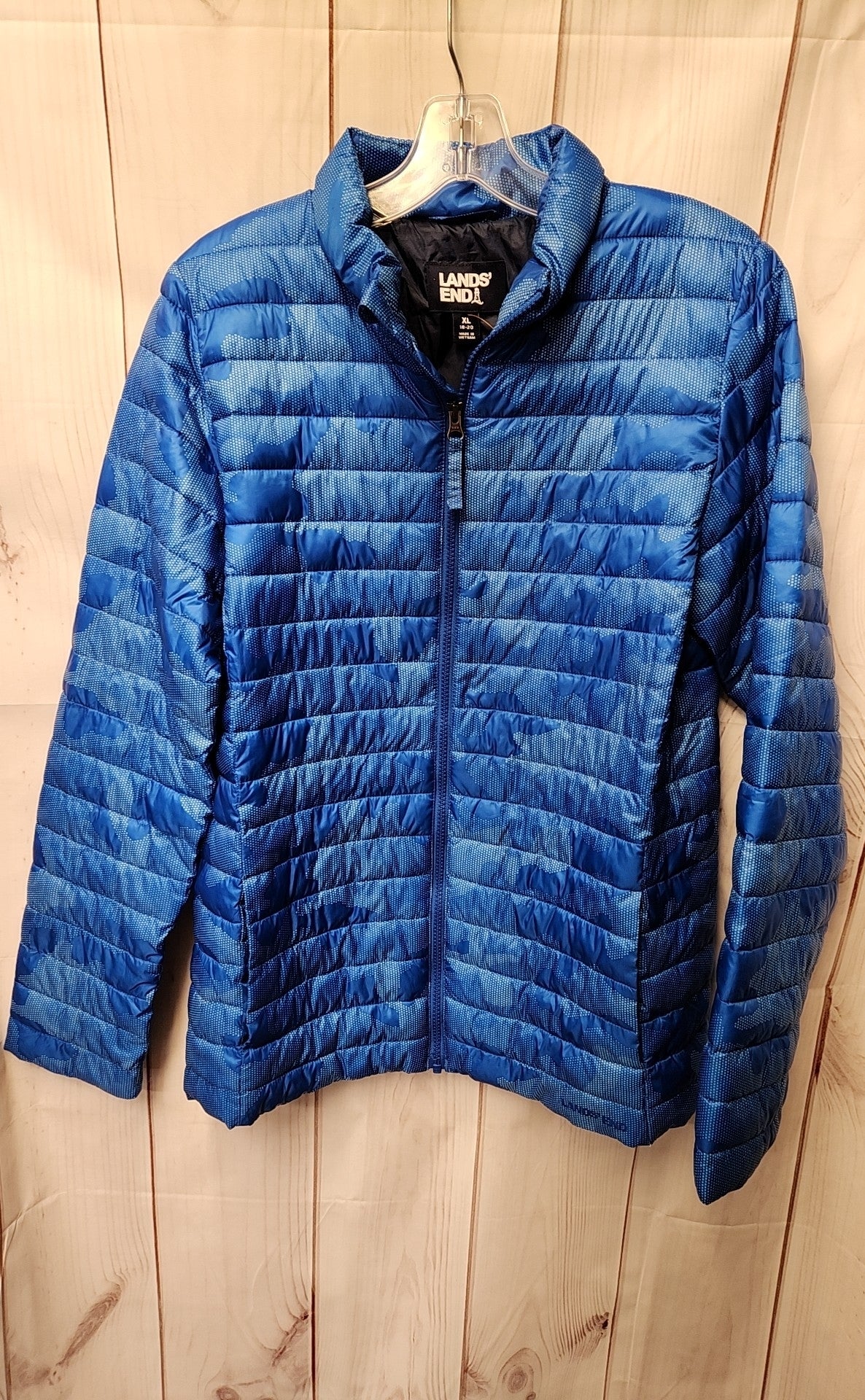 Lands End Women's Size XL Blue Jacket